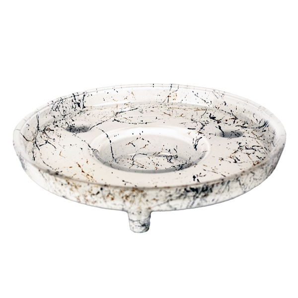 Venoz LED Teller - Picasso Weiß